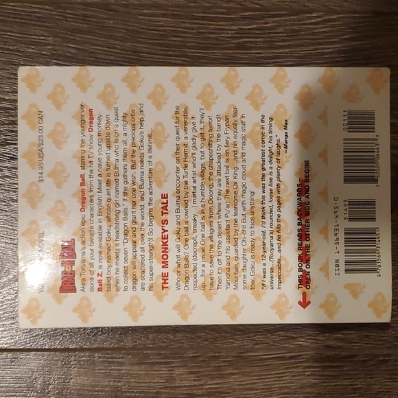 Dragonball: v. 1 Viz graphic novel by Toriyama, Akira Paperback Book VTG - Picture 2 of 5